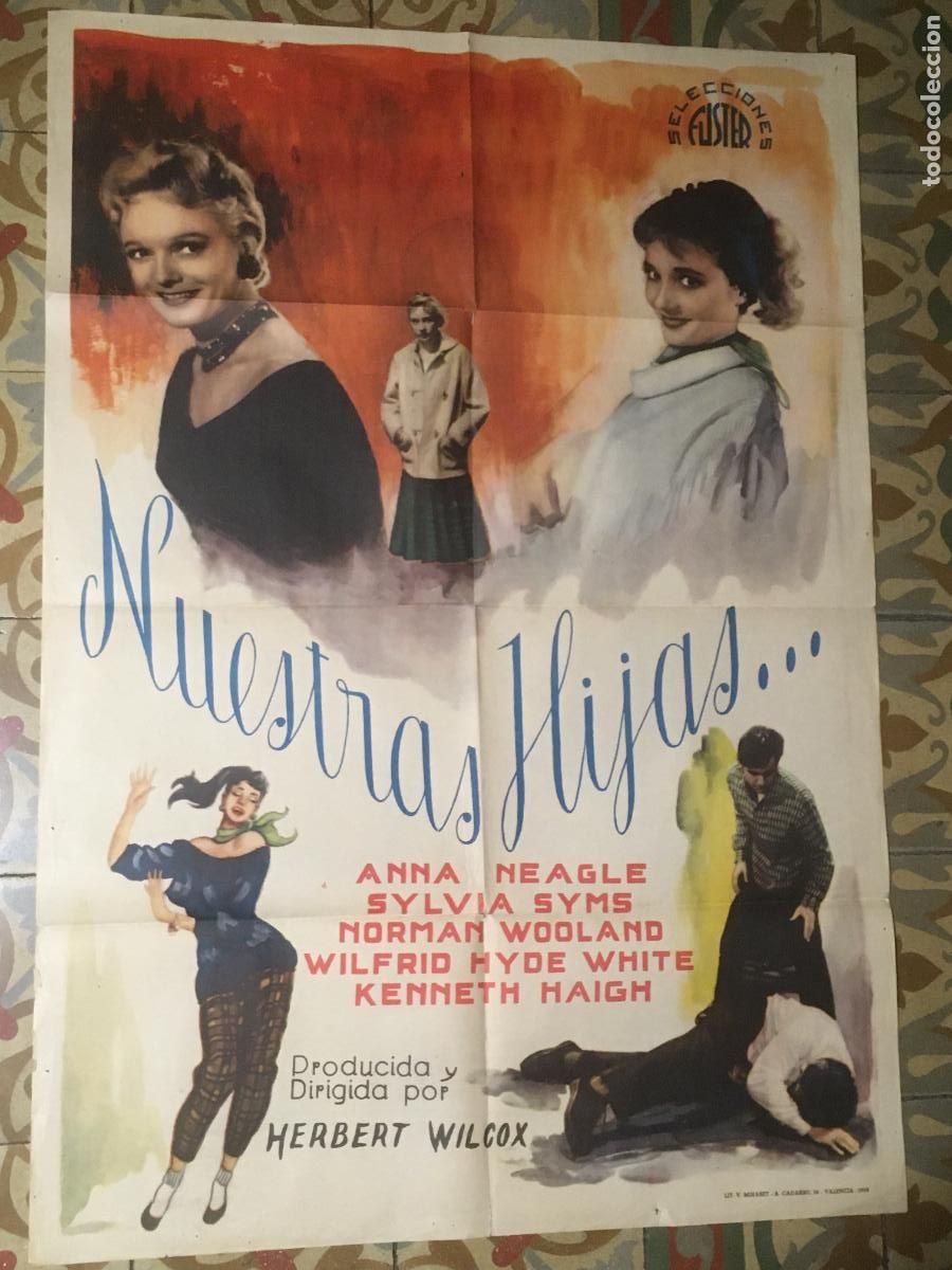 Cine: nuestras hijas poster cartel original estreno