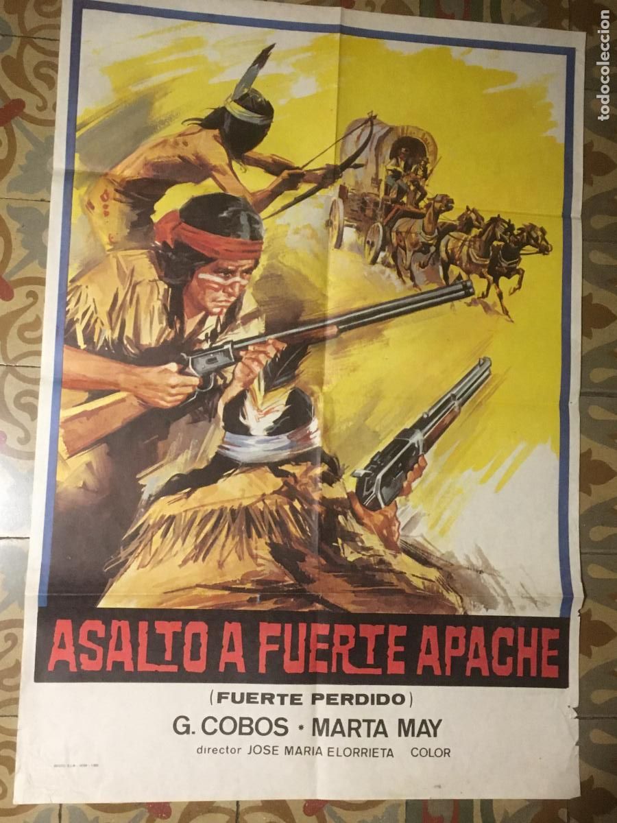 Cine: asalto al fuerte apache poster cartel original estreno