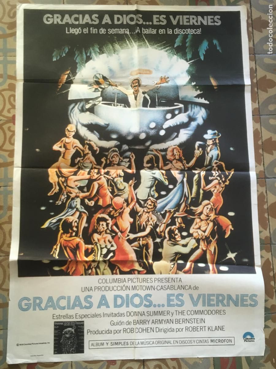 Cine: por fin ya es viernes poster cartel original estreno argentino