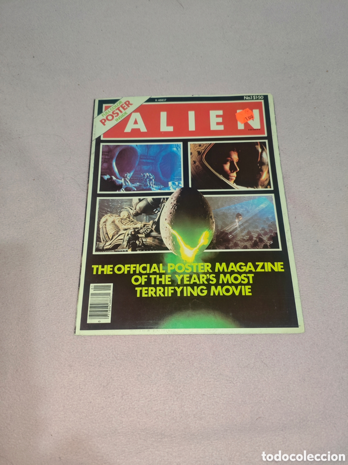 Cine: Alien THE official Poster magazine of the year`a Most terifying movie