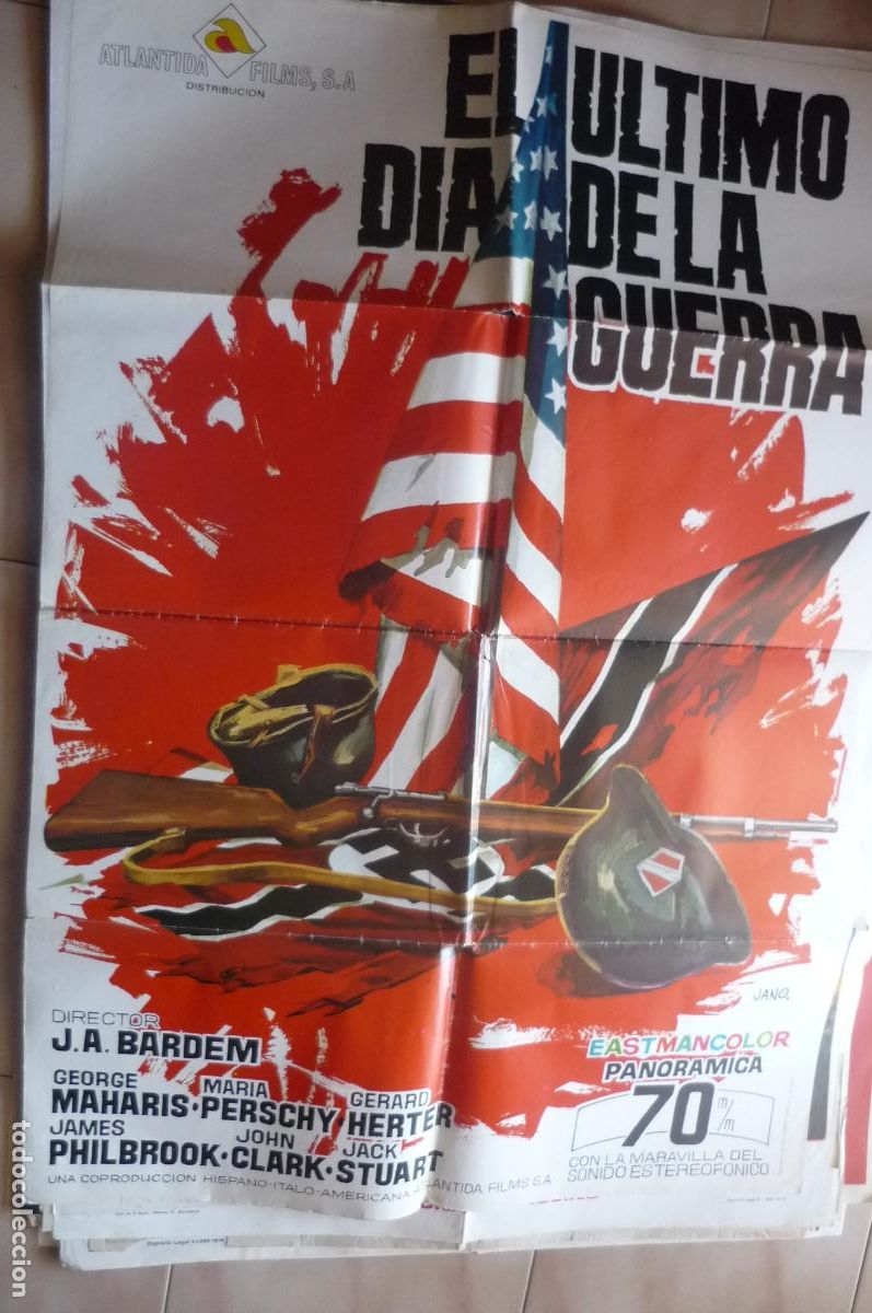 Cine: cartel cine 1 x 7o el ultimo dia de la guerra