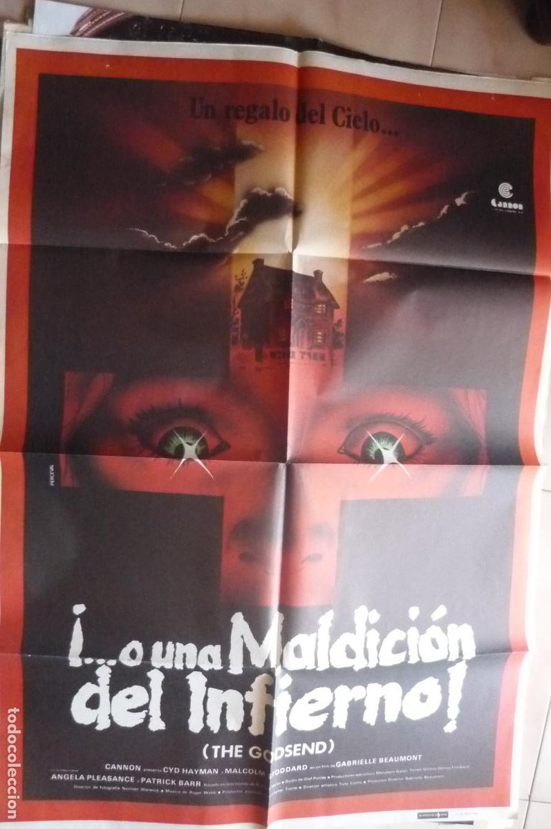Cine: cartel cine 1 x 7o &iexcl; o una maldicion del infierno&iexcl;