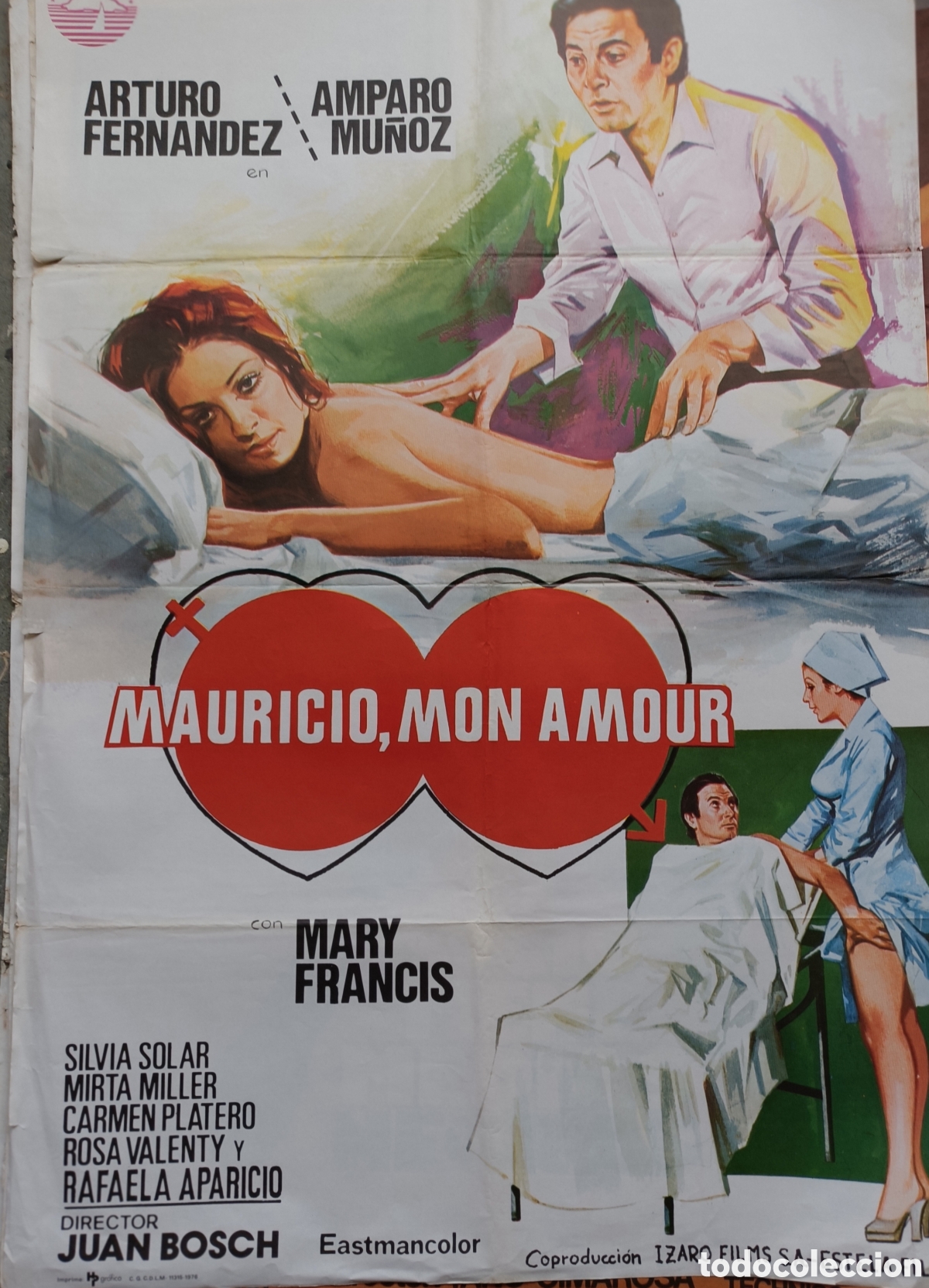 Cine: Cartel de cine. Mauricio, mon amour . Arturo Fern&aacute;ndez