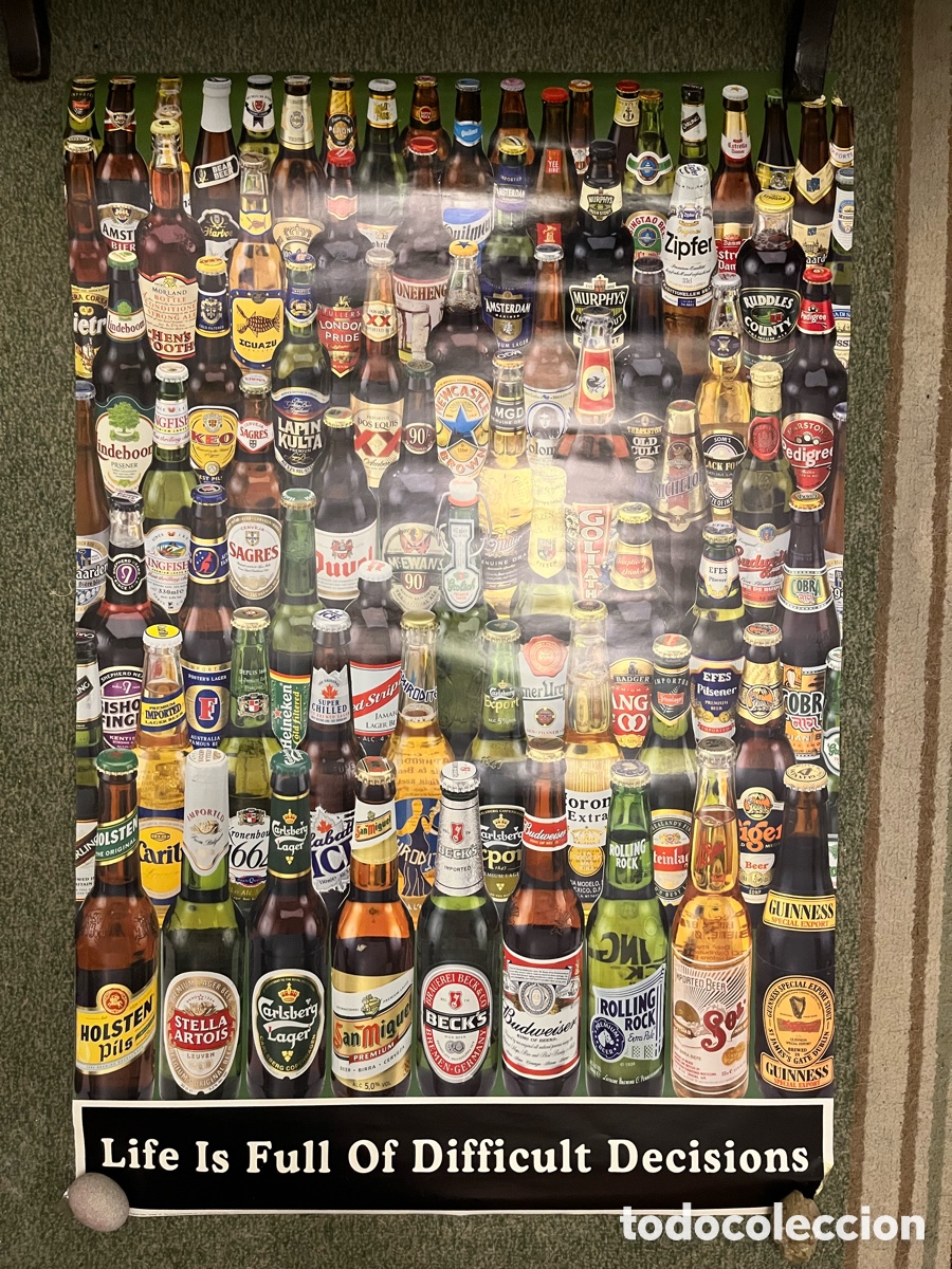 Cine: P&oacute;ster Cervezas del mundo