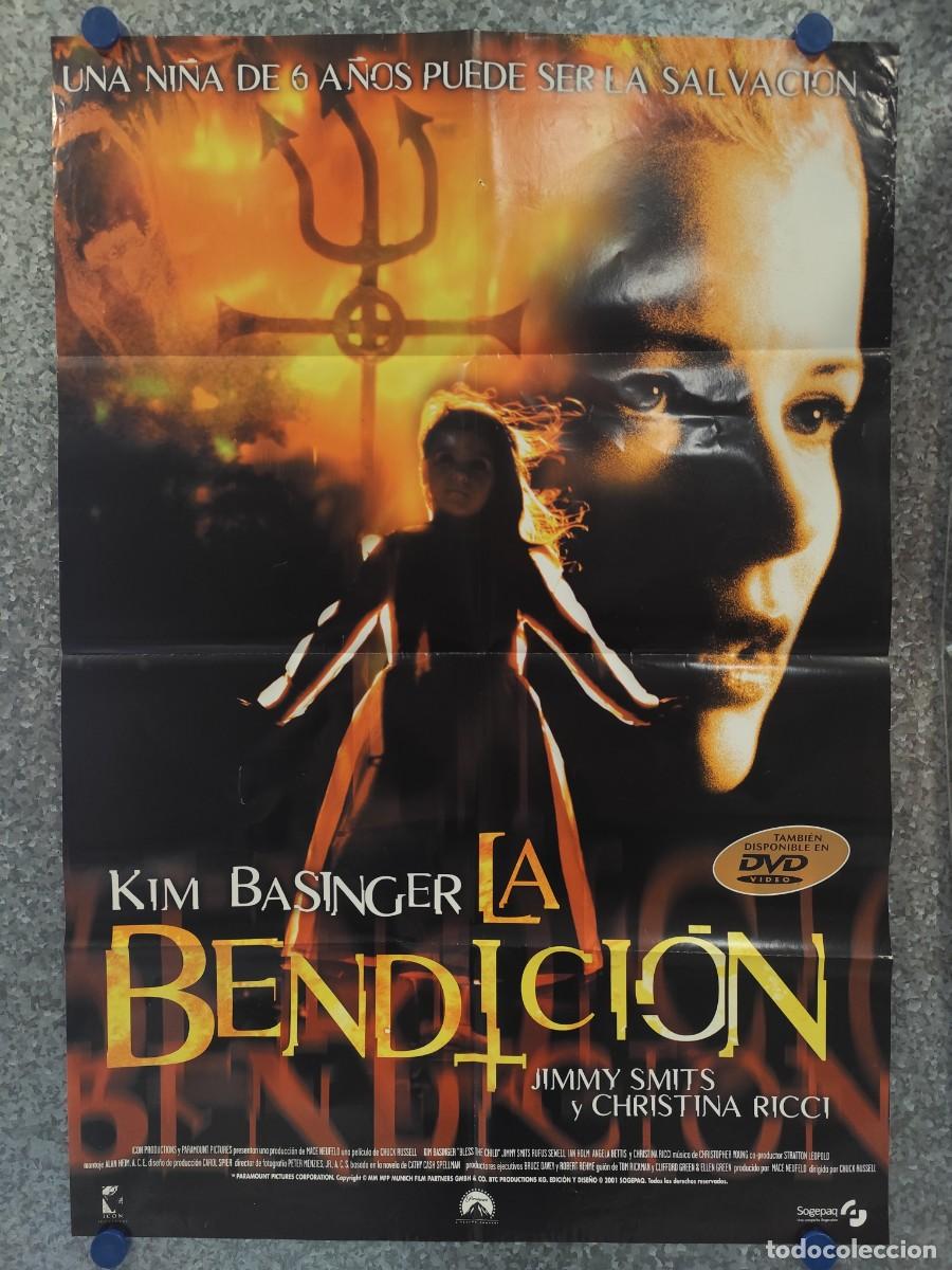 Cine: LA BENDICION. KIM BASSINGER. A&Ntilde;O 2001. POSTER ORIGINAL.