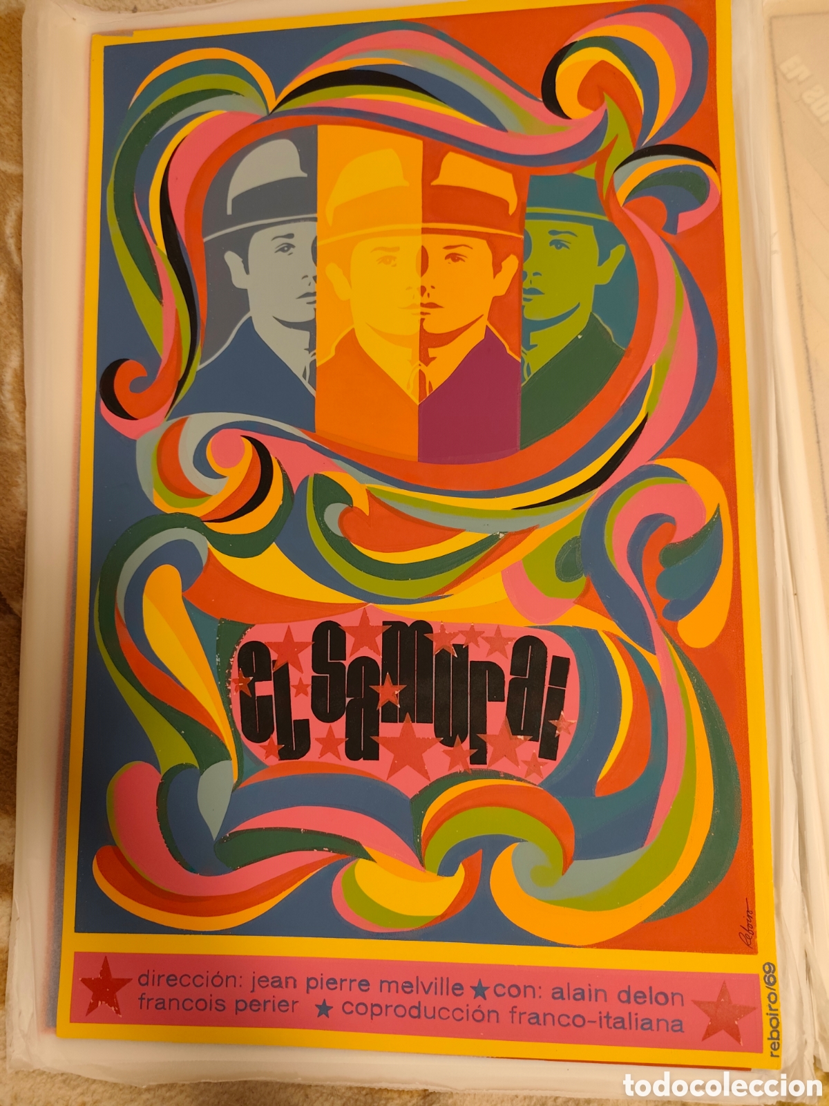 Cine: (RESERVADO) Lote carteles cine Reboiro a&ntilde;os 1967, 1968 y 1969