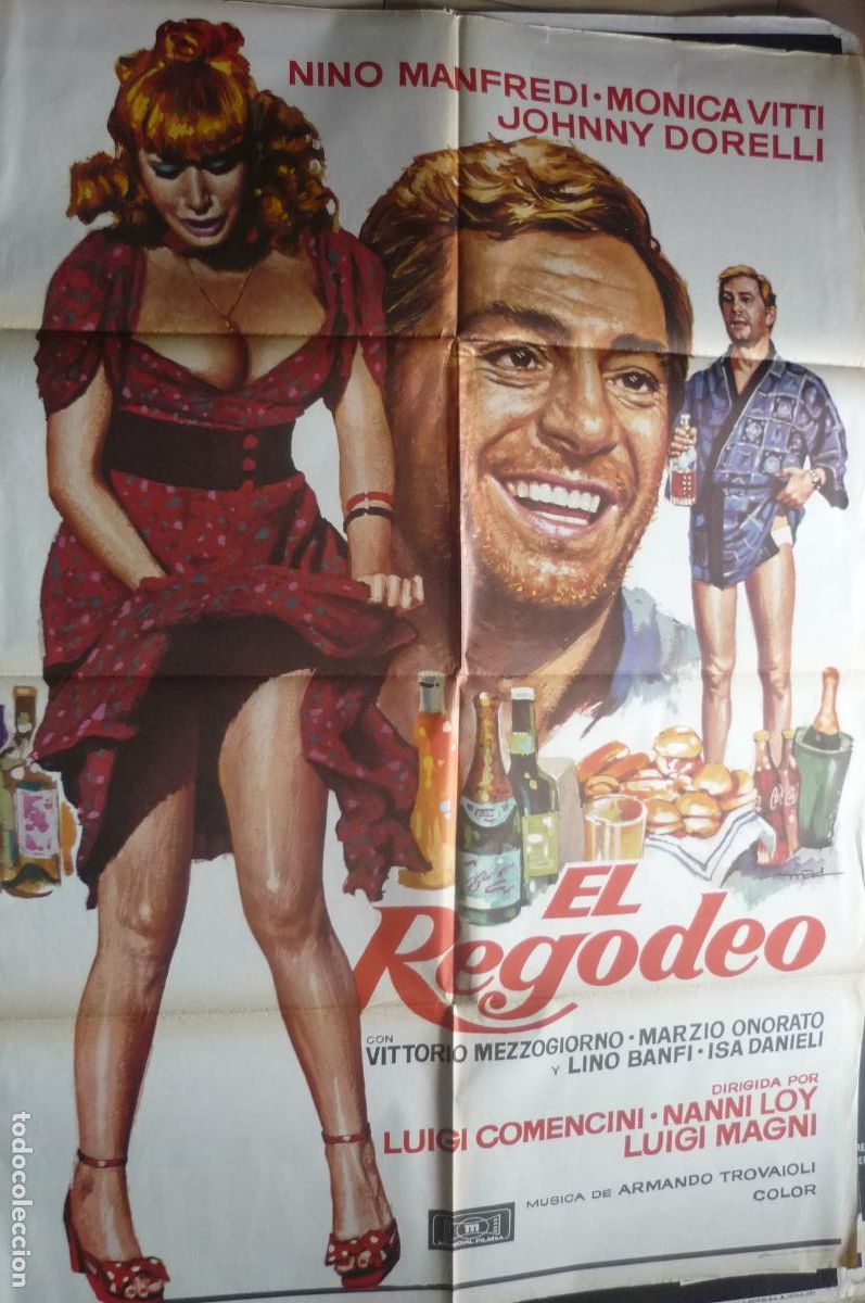 Cine: cartel cine 1 x 7o el regodeo nino manfredi