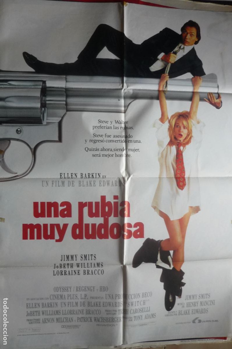 Cine: cartel cine 1 x 7o una rubia muy dudosa