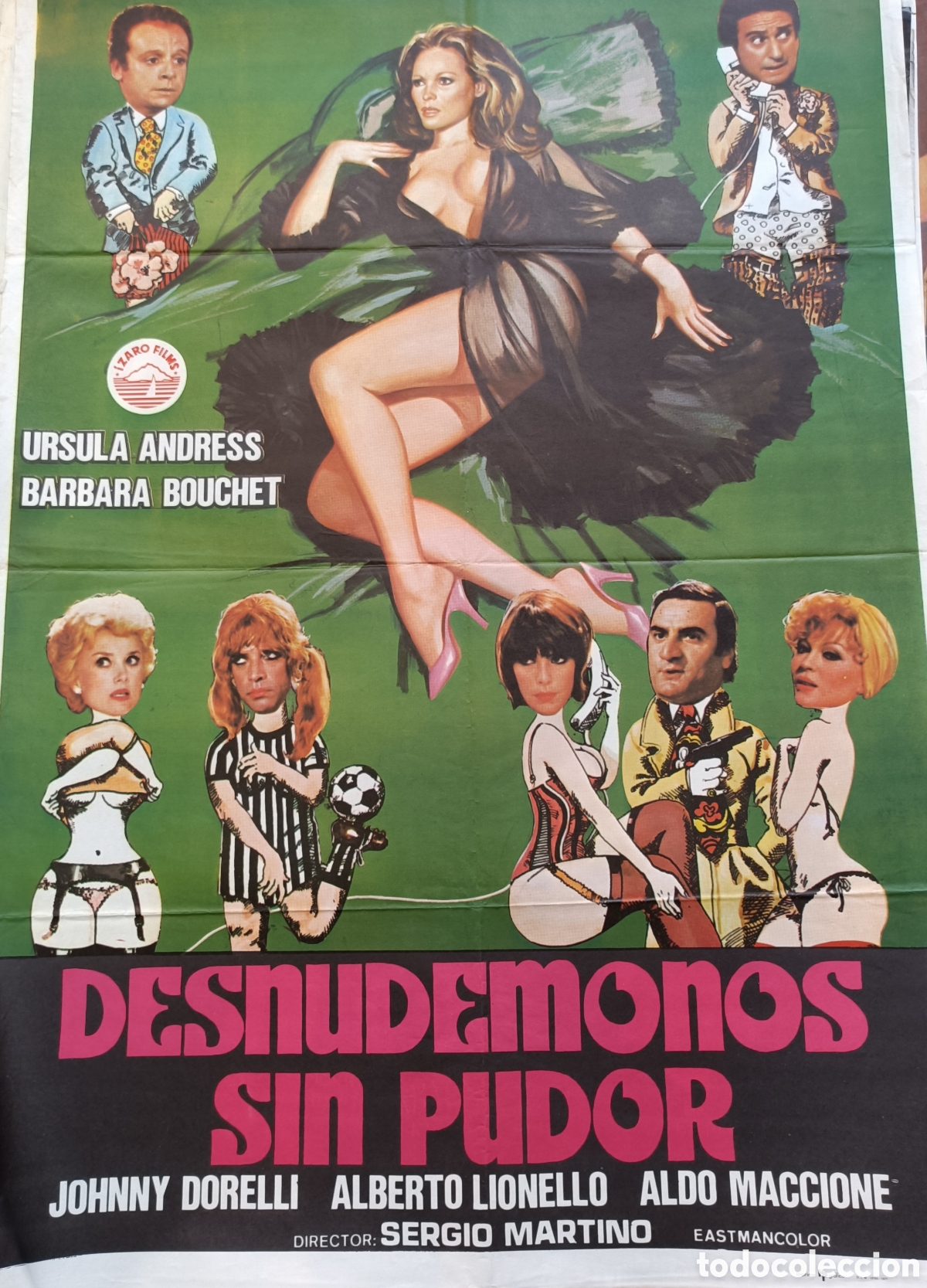 Cine: Cartel de cine. Desnudemonos sin pudor.