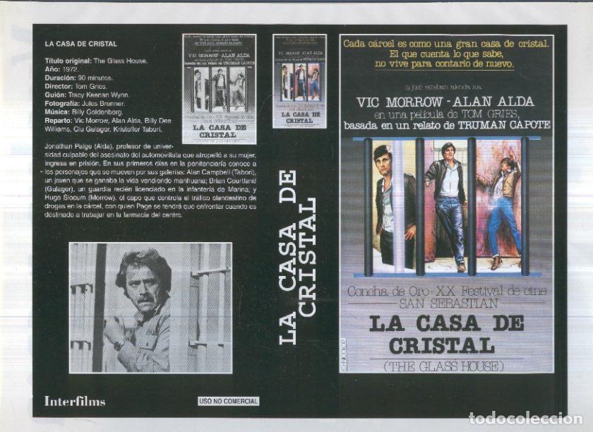 Cinema: Caratula cine 30x22 cm: La casa de cristal (The Glass House) - Varios