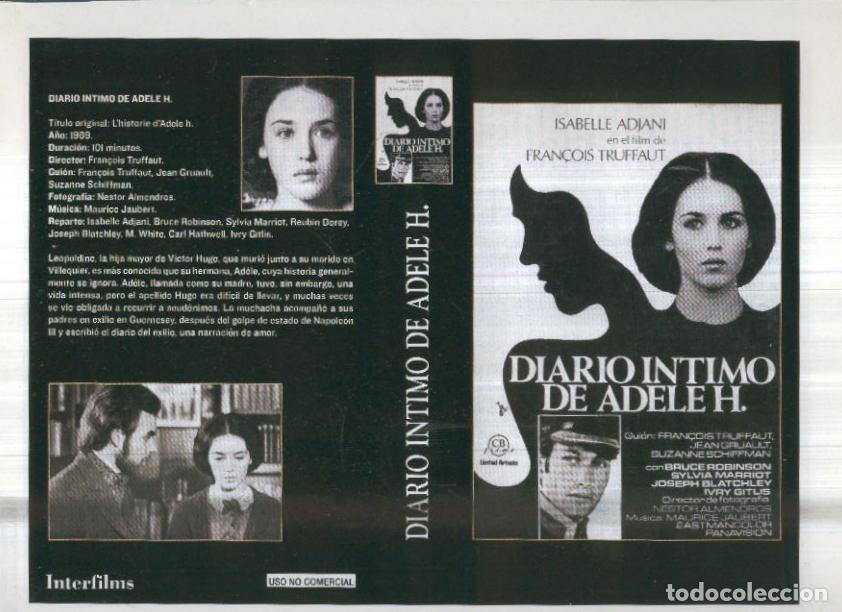 Cinema: Caratula cine 30x22 cm: Diario intimo de Adele H - Varios