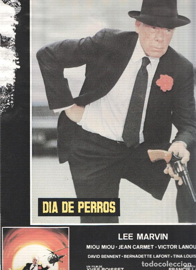Cinema: Caratula de cine: DIA DE PERROS / Canicule,Dog Day (numerado 07 en trasera) - Yves Boisset