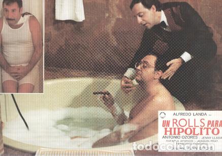 Cinema: Caratula de cine: UN ROLLS PARA HIPOLITO, (numerado 10 en trasera) - Juan Bochs