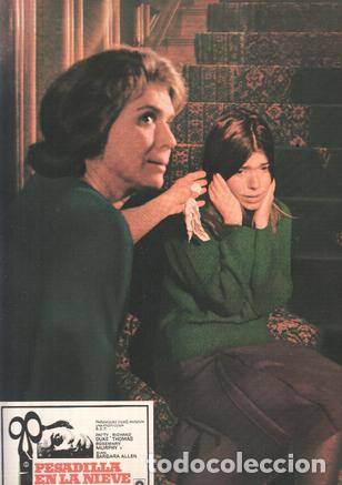 Cinema: Caratula de cine: PESADILLA EN LA NIEVE / You,ll Like My Mother, (numerado 10 en trasera) - Lamont J