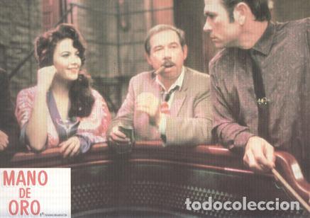 Cinema: Caratula de cine: MANO DE ORO / The Big Town (numerado 12 en trasera) - Ben Bolt