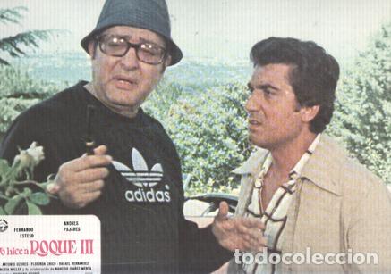 Cinema: Caratula de cine: YO HICE A ROQUE III (numerado 08 en trasera) - Mariano Ozores
