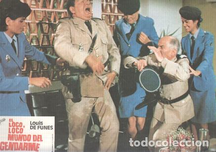 Cin&eacute;ma: Caratula de cine: EL LOCO LOCO MUNDO DEL GENDARME (numerado 03 en trasera) - Jean Girault y Tony Abo