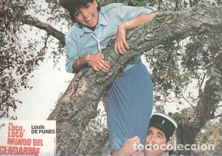Cin&eacute;ma: Caratula de cine: EL LOCO LOCO MUNDO DEL GENDARME (numerado 08 en trasera) - Jean Girault y Tony Abo