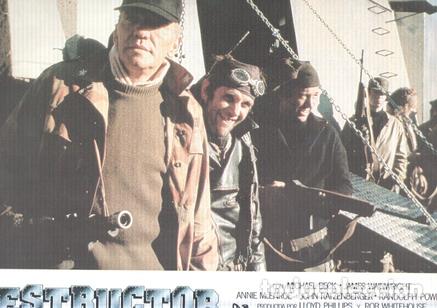 Cin&eacute;ma: Caratula de cine: DESTRUCTOR / Battletruck, (numerado 01 en trasera) - Harley Cokliss