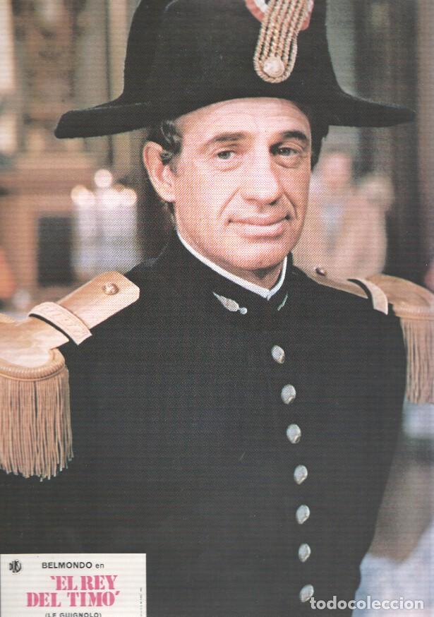 Cin&eacute;ma: Caratula de cine: EL REY DEL TIMO / Le guignolo, (numerado 07 en trasera) - Georges Lautner