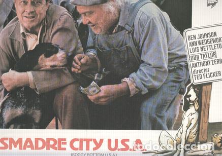 Cinema: Caratula de cine: DESMADRE CITY U.S.A / Soggy Bottom USA, (numerado 07 en trasera) - Ted Flicker