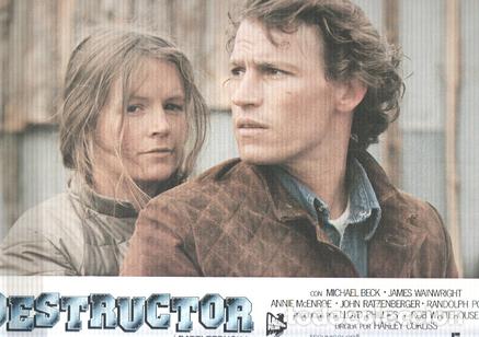 Cinema: Caratula de cine: DESTRUCTOR / Battletruck, (numerado 08 en trasera) - Harley Cokliss
