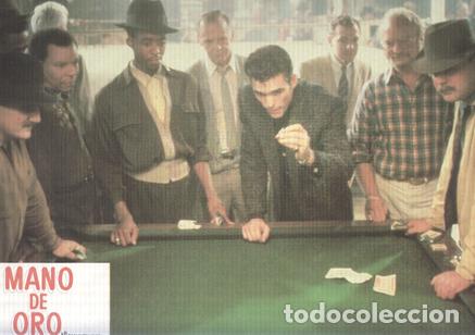 Kino: Caratula de cine: MANO DE ORO / The Big Town (numerado 03 en trasera) - Ben Bolt