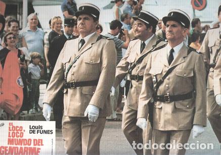 Kino: Caratula de cine: EL LOCO LOCO MUNDO DEL GENDARME (numerado 05 en trasera) - Jean Girault y Tony Abo