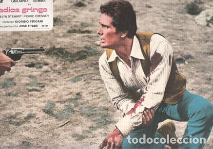 Kino: Caratula de cine: ADIOS GRINGO / Adios gringo (numerado 03 en trasera) - Giorgio Stegani