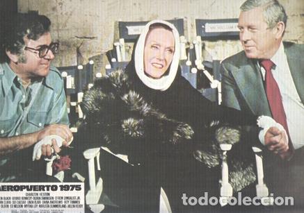 Kino: Caratula de cine: AEROPUERTO 75 / Airport 1975 (numerado 08 en trasera) - Jack Smight