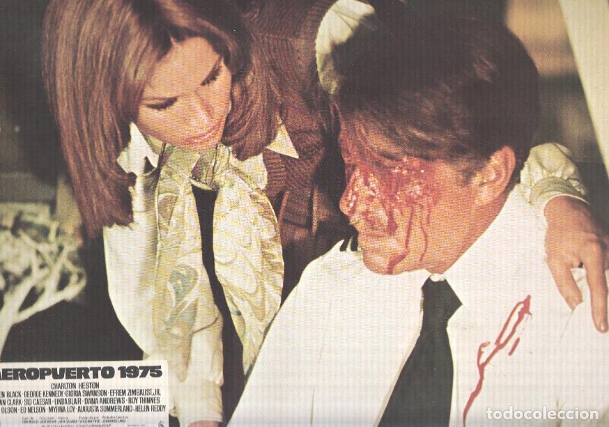 Cin&eacute;ma: Caratula de cine: AEROPUERTO 75 / Airport 1975 (numerado 10 en trasera) - Jack Smight
