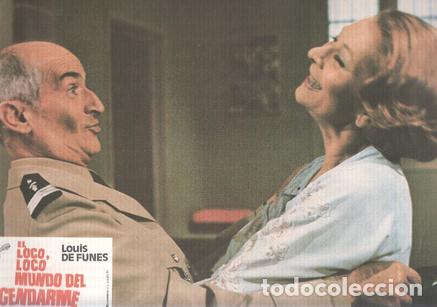 Cin&eacute;ma: Caratula de cine: EL LOCO LOCO MUNDO DEL GENDARME (numerado 02 en trasera) - Jean Girault y Tony Abo