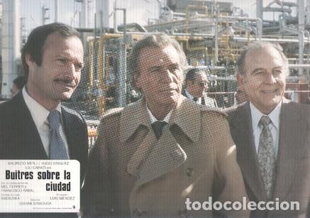 Cin&eacute;ma: Caratula de cine: BUITRES SOBRE LA CIUDAD (numerado 07 en trasera) - Gianni Siragusa