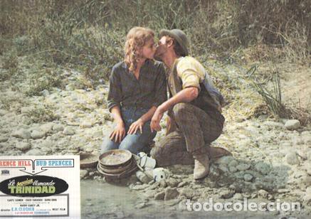 Cin&eacute;ma: Caratula de cine: LE SEGUIAN LLAMANDO TRINIDAD (numerado 02 en trasera) - Enzo Barboni