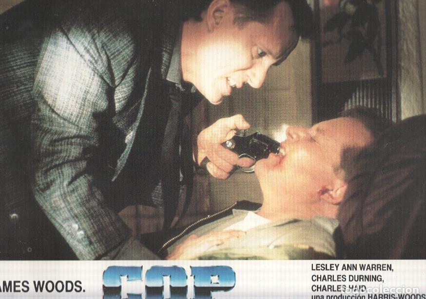 Cin&eacute;ma: Caratula de cine: COP, CON LA LEY O SIN ELLA / Cop (numerado 02 en trasera) - James B. Harris