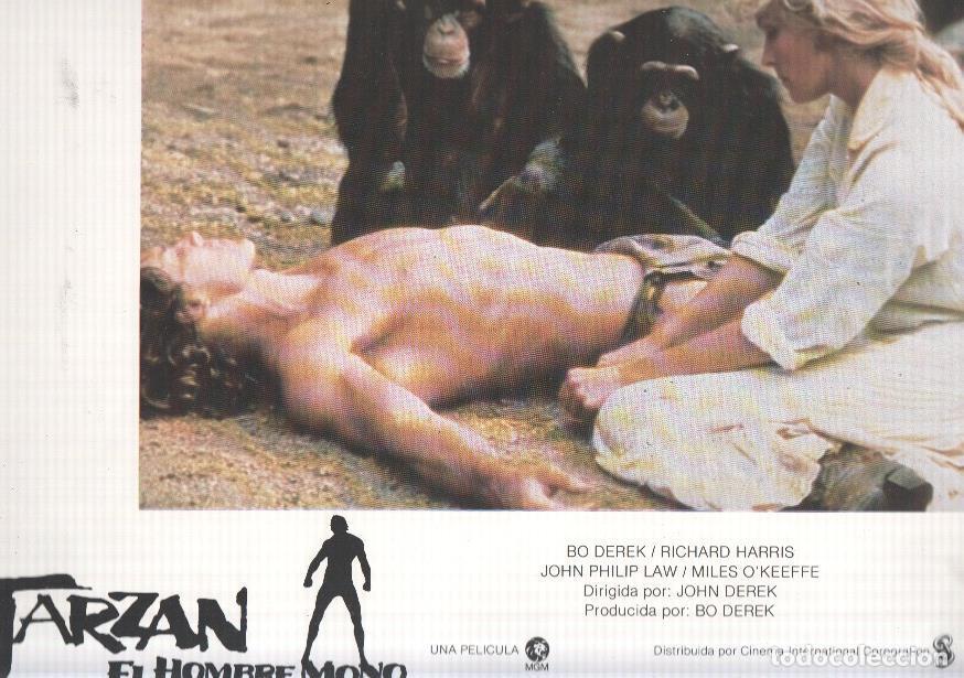 Cinema: Caratula de cine: TARZAN: EL HOMBRE MONO / Tarzan: The Ape Man, (numerado 03 en trasera) - John Dere