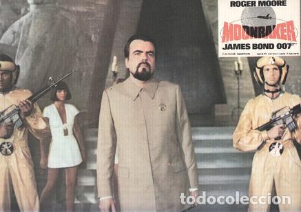 Cine: Caratula de cine: JAMES BOND 007: MOONRAKER, (numerado 04 en trasera) - Lewis Gilbert
