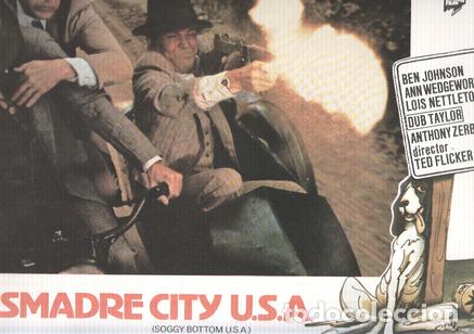 Cinema: Caratula de cine: DESMADRE CITY U.S.A / Soggy Bottom USA, (numerado 10 en trasera) - Ted Flicker