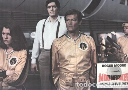 Cinema: Caratula de cine: JAMES BOND 007: MOONRAKER, (numerado 01 en trasera) - Lewis Gilbert