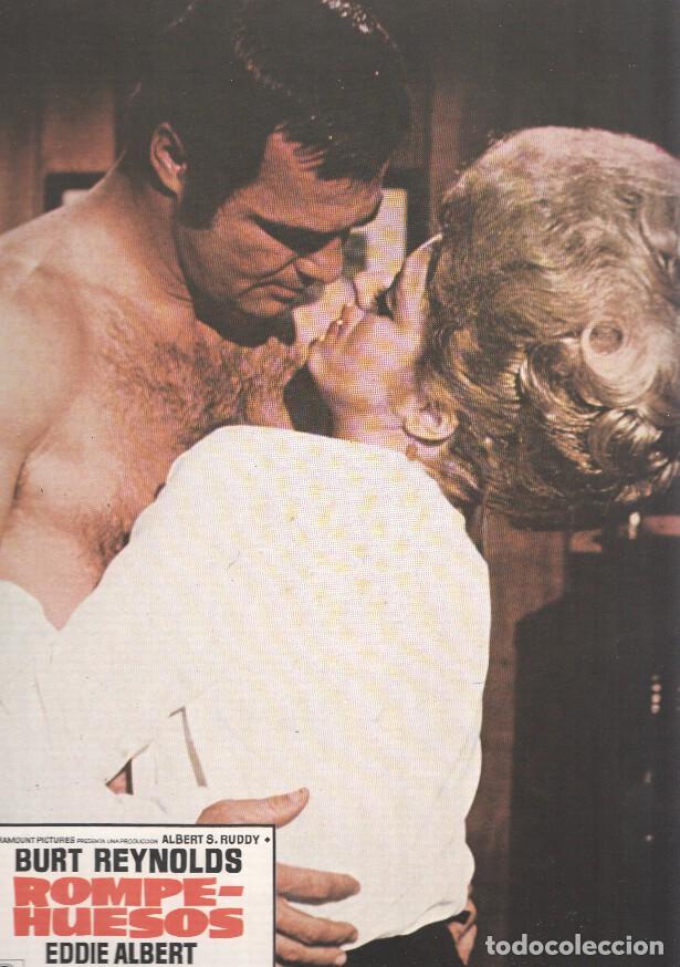 Cinema: Caratula de cine: EL ROMPEHUESOS / The Longest Yard, (numerado 01 en trasera) - Robert Aldrich