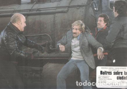 Cinema: Caratula de cine: BUITRES SOBRE LA CIUDAD (numerado 09 en trasera) - Gianni Siragusa