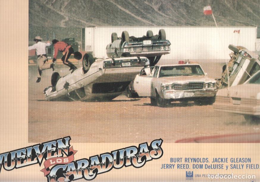 Cinema: Caratula de cine: VUELVEN LOS CARADURAS / Smokey and the Bandit II (numerado 03 en trasera) - Hal Ne