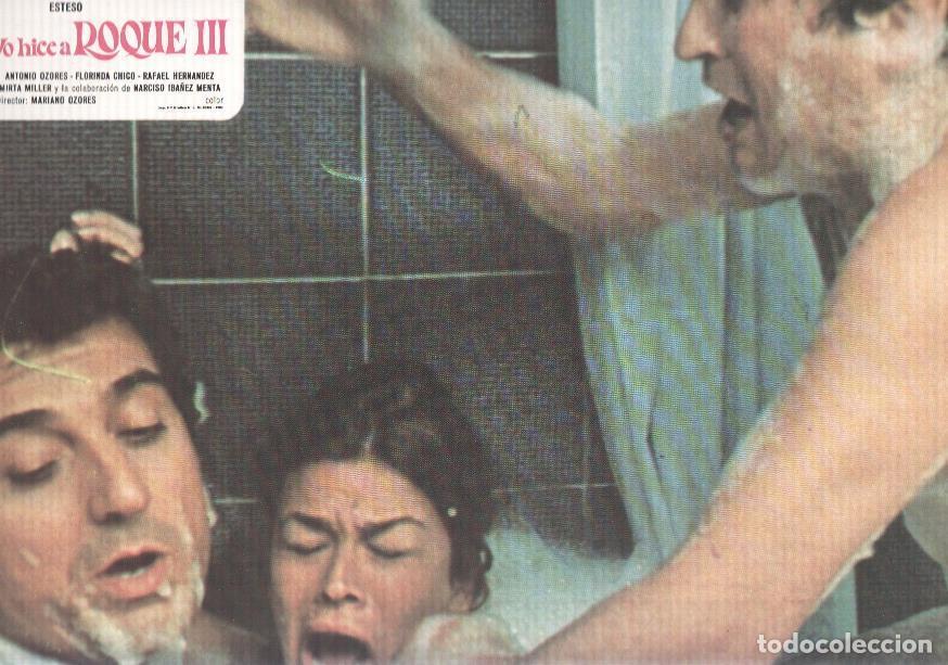 Cinema: Caratula de cine: YO HICE A ROQUE III (numerado 03 en trasera) - Mariano Ozores