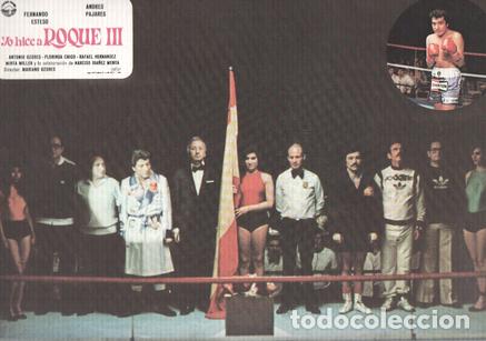Cin&eacute;ma: Caratula de cine: YO HICE A ROQUE III (numerado 06 en trasera) - Mariano Ozores