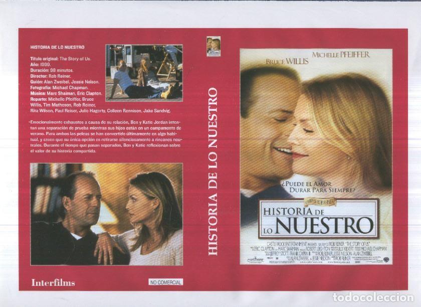 Cinema: Caratula cine 30x22 cm: Historia de lo nuestro y Heredaras la tierra - Varios