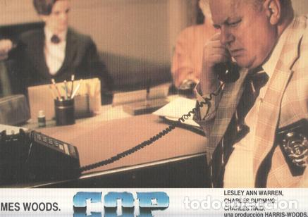 Cinema: Caratula de cine: COP, CON LA LEY O SIN ELLA / Cop (numerado 03 en trasera) - James B. Harris