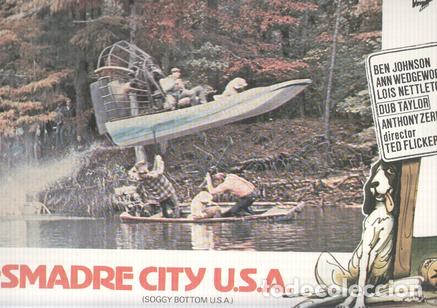 Cinema: Caratula de cine: DESMADRE CITY U.S.A / Soggy Bottom USA, (numerado 06 en trasera) - Ted Flicker