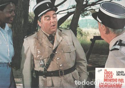 Cinema: Caratula de cine: EL LOCO LOCO MUNDO DEL GENDARME (numerado 04 en trasera) - Jean Girault y Tony Abo