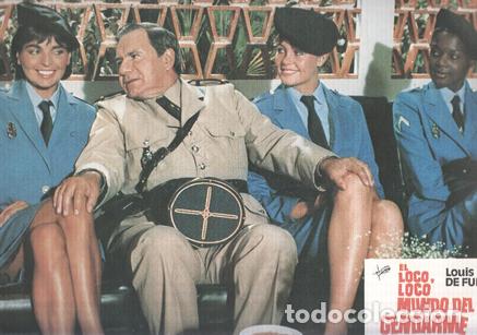 Cinema: Caratula de cine: EL LOCO LOCO MUNDO DEL GENDARME (numerado 09 en trasera) - Jean Girault y Tony Abo