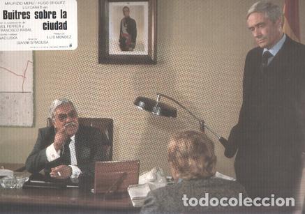 Cinema: Caratula de cine: BUITRES SOBRE LA CIUDAD (numerado 04 en trasera) - Gianni Siragusa